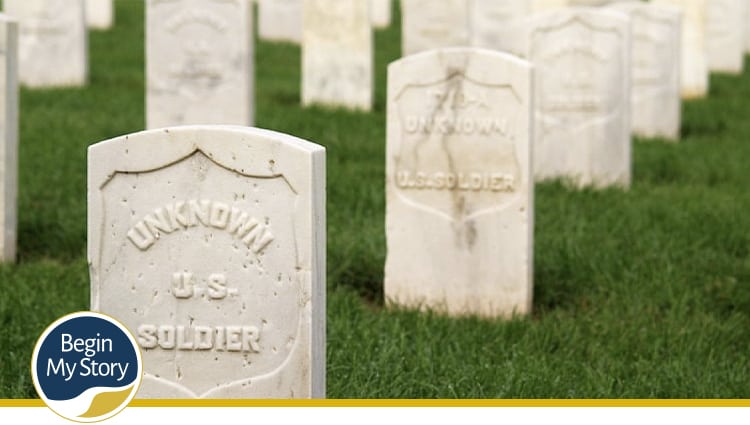 Civil War Soldier Headstones