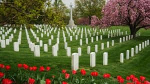 Arlington Cemetery Military Headstones