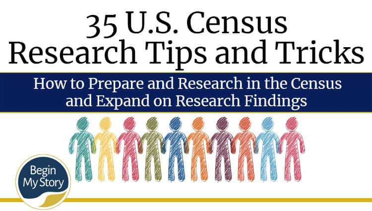 35 Census Research Tips and Tricks Masthead