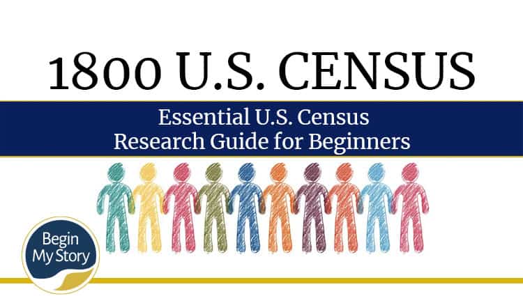 1800 Census Logo Masthead