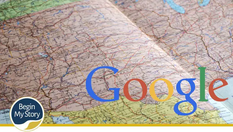 Google Ancestor Map Records